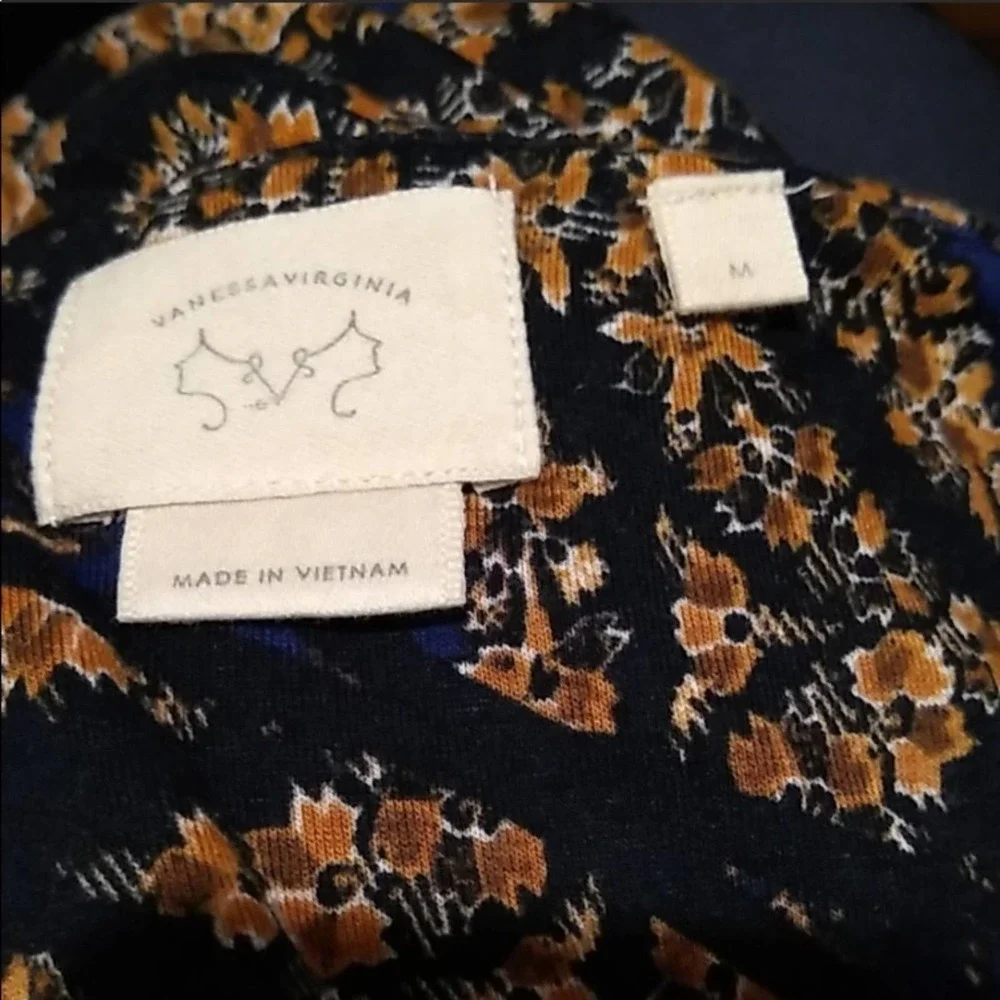 Anthropologie Vanessa Virginia Tie Wrap Dress - Picture 4 of 10